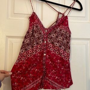 Lucky brand tie summertop